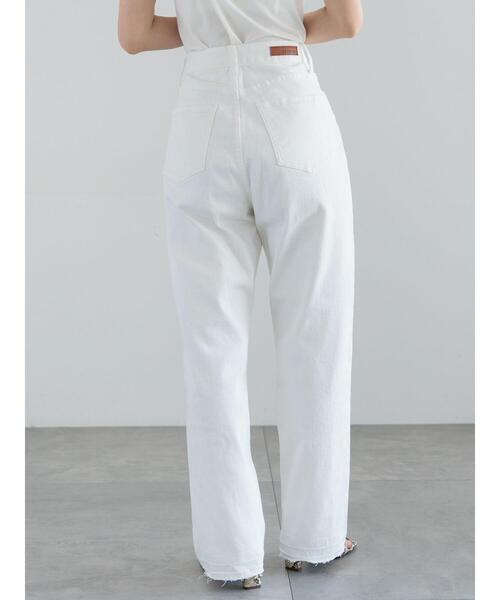 Te chichi（テチチ）の「【宮本茉由着用】ストレートシルエットDenim（その他パンツ・レディース・ブルー/オフホワイト/サックスブルー・M/S）」の18枚目の写真