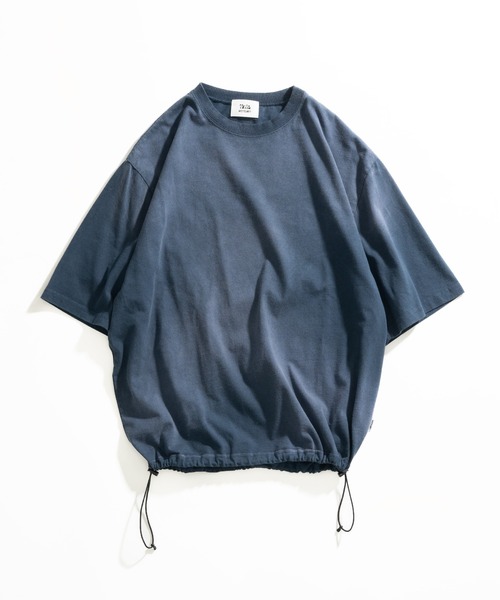 セール】GARMENT DYED SPRAY DRAWCORD TEE /ガーメントダイ
