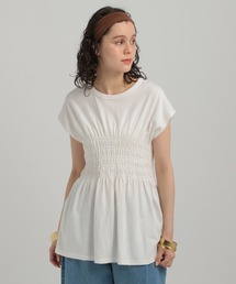 シャーリングTシャツ