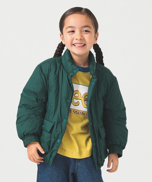 B:MING by BEAMS（ビーミングバイビームス）の「機能綿 ブルゾン 2025FW（90～160cm）（ブルゾン・キッズ・ベージュ/ブラック/グリーン・160/150/140/130/120/110/100/90）」の10枚目の写真