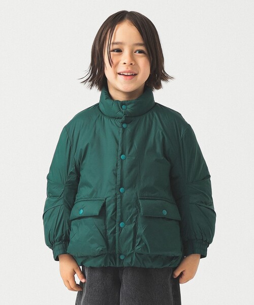 B:MING by BEAMS（ビーミングバイビームス）の「機能綿 ブルゾン 2025FW（90～160cm）（ブルゾン・キッズ・ベージュ/ブラック/グリーン・160/150/140/130/120/110/100/90）」の14枚目の写真