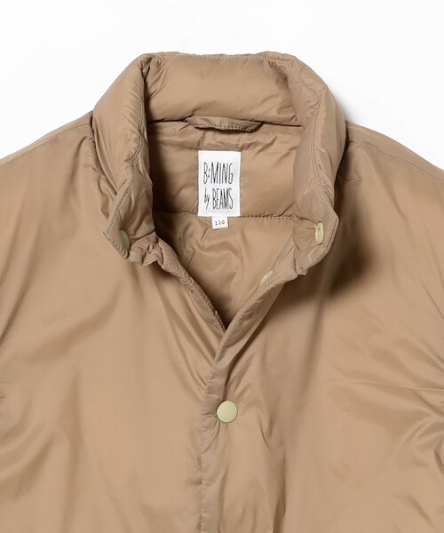 B:MING by BEAMS（ビーミングバイビームス）の「機能綿 ブルゾン 2025FW（90～160cm）（ブルゾン・キッズ・ベージュ/ブラック/グリーン・160/150/140/130/120/110/100/90）」の22枚目の写真