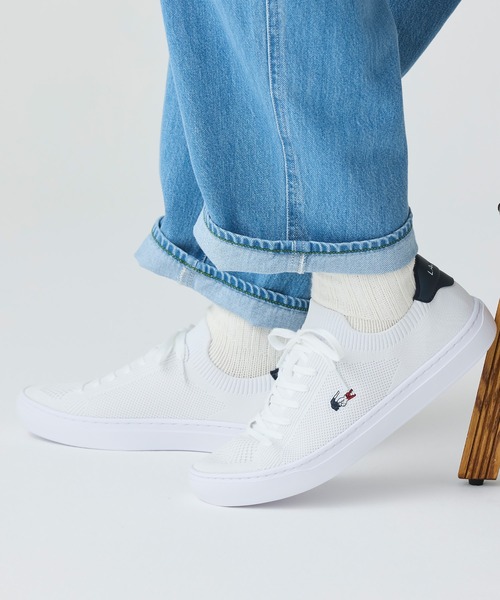 LACOSTE(ラコステ)の「メンズ LA PIQUEE 2.0 125 2 CMA(スニーカー・メンズ・トリコロール・28.5cm/25.0cm/29.0cm/26.0cm/25.5cm/26.5cm/27.0cm/28.0cm)」の1枚目の写真