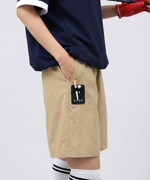 antiqua(アンティカ)の「【STCH】テックナイロン ショートパンツ(その他パンツ・レディース・ブラック/ベージュ・ML/LXL)」の13枚目の写真