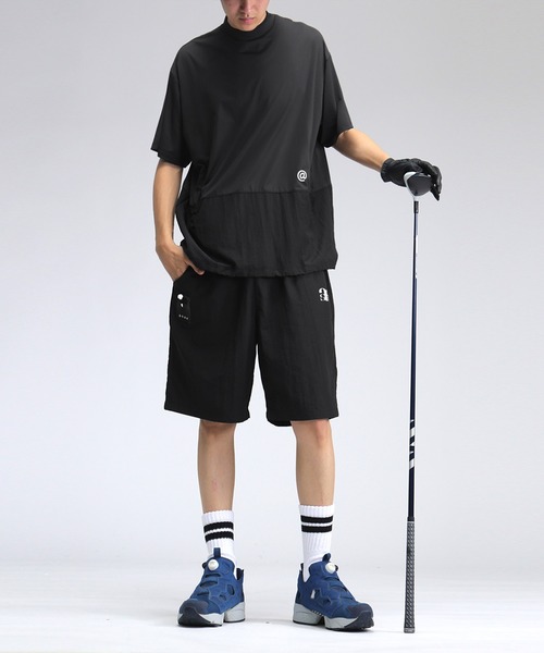 antiqua(アンティカ)の「【STCH】テックナイロン ショートパンツ(その他パンツ・レディース・ブラック/ベージュ・ML/LXL)」の10枚目の写真