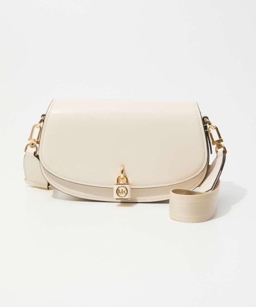 セール】MICHAEL KORS Mila Medium Leather Messenger Bag セール】MICHAEL KORS Mila Medium Leather Messenger Bag