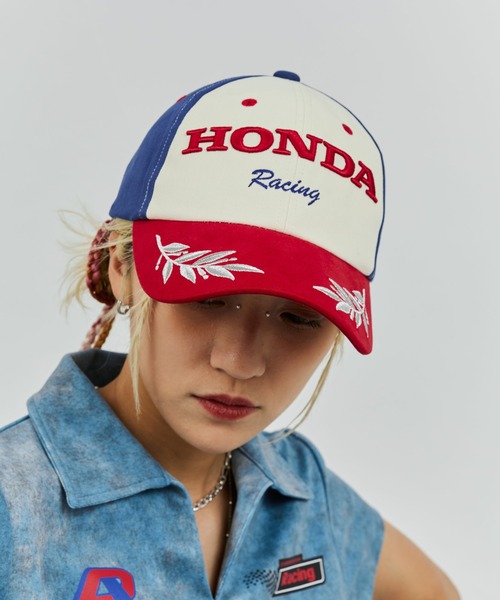 HONDA x atmos pink Racing Cap / ホンダ アトモス ピンク