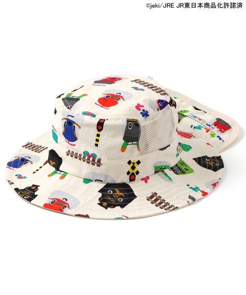 Ampersand（アンパサンド）の「【とれたんず】アウトドアハット（ハット・キッズ・イエロー/オフホワイト・48/50/52/54）」の7枚目の写真