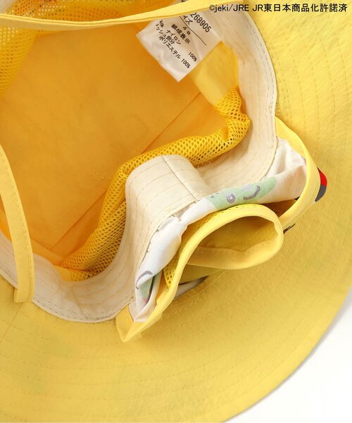 Ampersand（アンパサンド）の「【とれたんず】アウトドアハット（ハット・キッズ・イエロー/オフホワイト・48/50/52/54）」の9枚目の写真