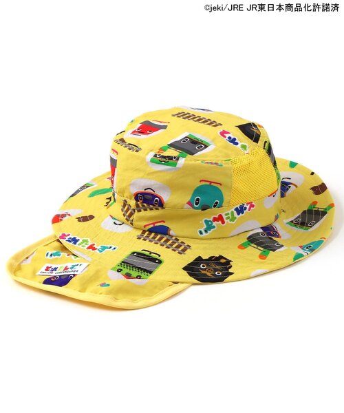 Ampersand（アンパサンド）の「【とれたんず】アウトドアハット（ハット・キッズ・イエロー/オフホワイト・48/50/52/54）」の13枚目の写真