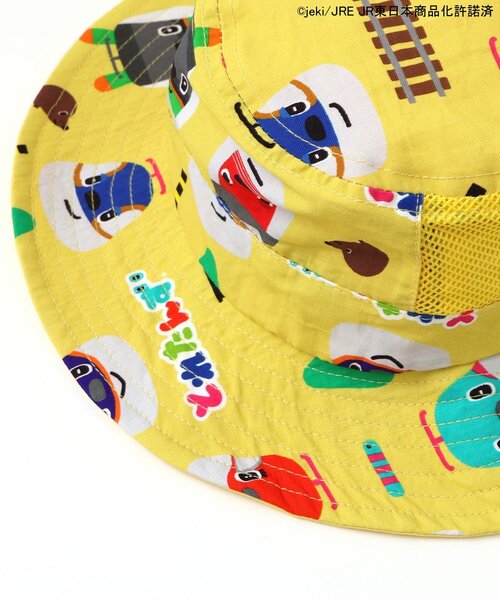 Ampersand（アンパサンド）の「【とれたんず】アウトドアハット（ハット・キッズ・イエロー/オフホワイト・48/50/52/54）」の14枚目の写真