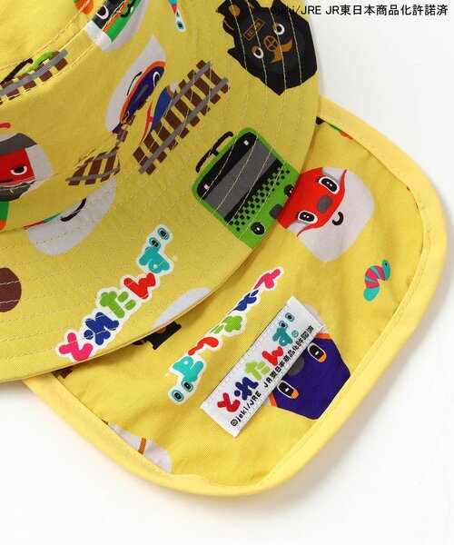 Ampersand（アンパサンド）の「【とれたんず】アウトドアハット（ハット・キッズ・イエロー/オフホワイト・48/50/52/54）」の16枚目の写真