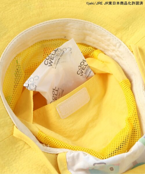 Ampersand（アンパサンド）の「【とれたんず】アウトドアハット（ハット・キッズ・イエロー/オフホワイト・48/50/52/54）」の18枚目の写真