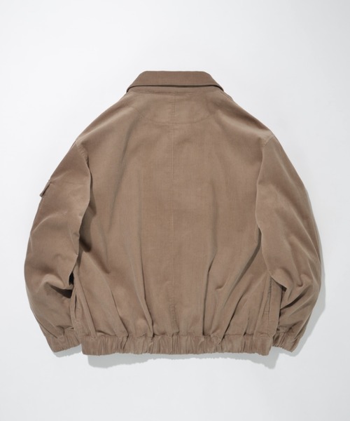 SUPERTHANKS(スーパーサンクス)の「コーデュロイ×フェイクレザージャケット/Corduroy Harrington Jacket(ブルゾン・メンズ・ブラウン/モカ/ブラック・S/M/L)」の20枚目の写真