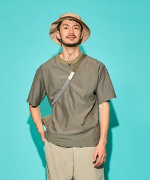 U.S. MADE JACQUARD STRIPE TEE/ ユーエスメイド ジャカード ストライプ ティー