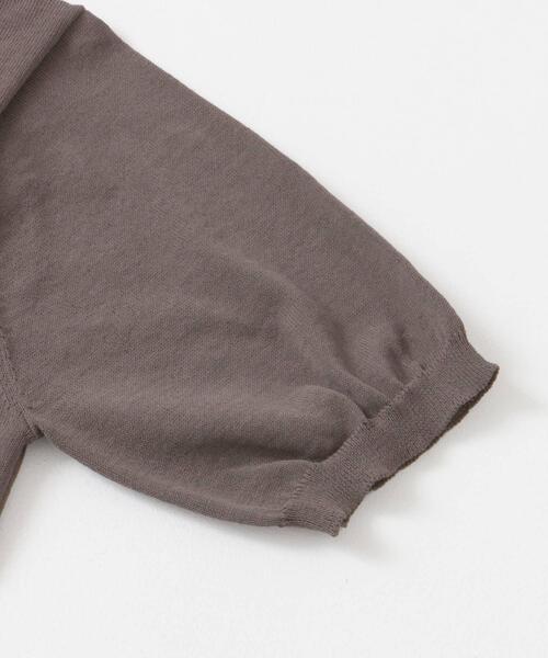 URBAN RESEARCH ROSSO MEN（アーバンリサーチロッソメン）の「『UR TECH ひやサラクール』AIRDRY半袖クルーニット（ニット/セーター・メンズ・ネイビー/ライトグレー/チャコールグレー/カーキ・MEDIUM/LARGE）」の20枚目の写真