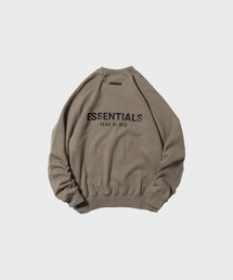 FOG ESSENTIALS/エッセンシャルズ BACK LOGO CREW SWEAT SHIRTS スウェット クルースウェット ブランドロゴ 秋服 冬服