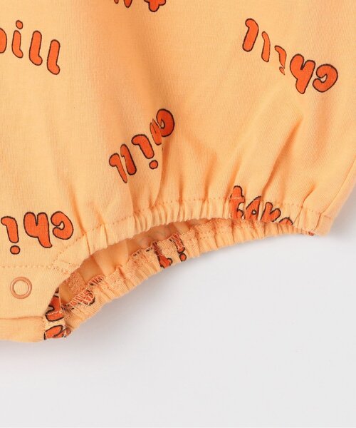 p.premier(ピードットプルミエ)の「イロチ買いしたい総柄バルーンストレッチロンパス(ロンパース・キッズ・キャメル/レッド/チャコール/ラベンダー/オレンジ・70/80)」の17枚目の写真