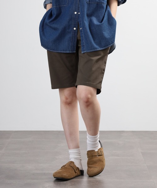 Relation(リレーション)の「ストレッチチノショートパンツ(チノパンツ・メンズ・ベージュ/ネイビー/オリーブ/グレー/ブラック/ホワイト/チャコールグレー/レッド・M/XL/XXL/S/L)」の6枚目の写真