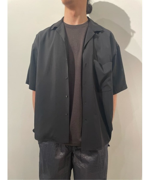 onegravity(ワングラビティ)の「onegravity / ショートスリーブ オーバーレイヤーシャツ(シャツ/ブラウス・メンズ・ブラック/ベージュ・SMALL/MEDIUM/LARGE/X-LARGE)」の16枚目の写真