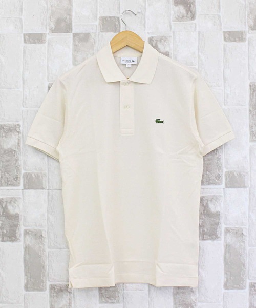 LACOSTE L.12.12 поло «Ванпоинт» полуслоник, короткий рукав