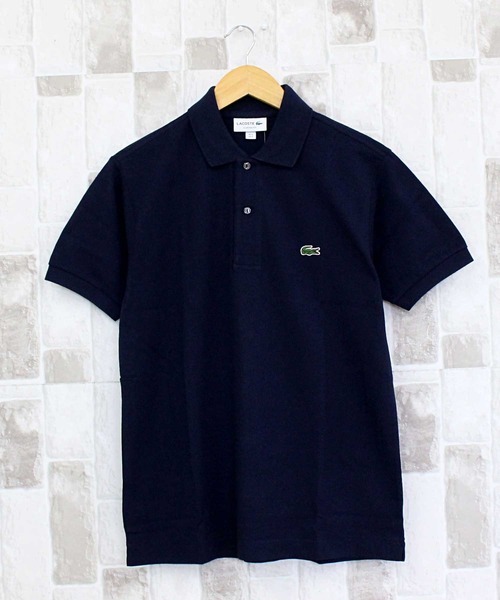LACOSTE(ラコステ)の「LACOSTE ワンポイント 鹿の子 半袖ポロシャツ L.12.12(ポロシャツ・メンズ・ホワイト/ナチュラル/ピンク/ネイビー/ブラック・4/3/5)」の4枚目の写真