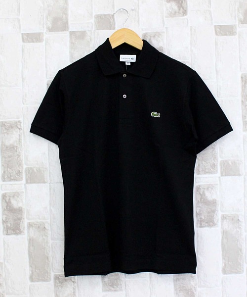 LACOSTE(ラコステ)の「LACOSTE ワンポイント 鹿の子 半袖ポロシャツ L.12.12(ポロシャツ・メンズ・ホワイト/ナチュラル/ピンク/ネイビー/ブラック・4/3/5)」の2枚目の写真