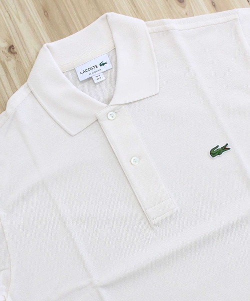 LACOSTE(ラコステ)の「LACOSTE ワンポイント 鹿の子 半袖ポロシャツ L.12.12(ポロシャツ・メンズ・ホワイト/ナチュラル/ピンク/ネイビー/ブラック・4/3/5)」の12枚目の写真