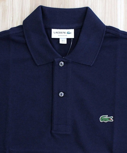 LACOSTE(ラコステ)の「LACOSTE ワンポイント 鹿の子 半袖ポロシャツ L.12.12(ポロシャツ・メンズ・ホワイト/ナチュラル/ピンク/ネイビー/ブラック・4/3/5)」の14枚目の写真