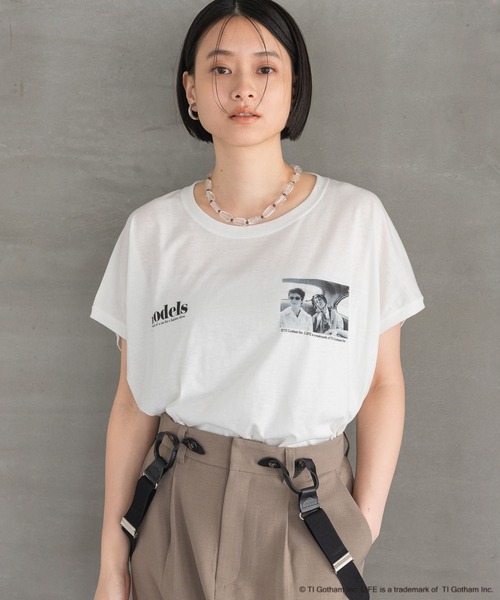 別注】LIFE_フレンチスリーブフォトT（Tシャツ/カットソー）｜A