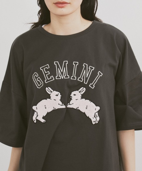 Amazon | ゴス 黒うさぎ Tシャツ | Tシャツ・カットソー 通販