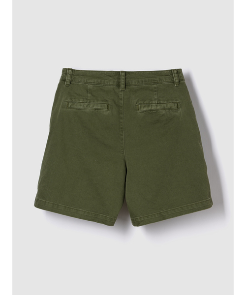 GAP（ギャップ）の「6インチ ミッドライズ ツイル プリーツ トラウザーショートパンツ（その他パンツ・レディース・カーキ/ベージュ・2/0/00/4/6/8/10/000）」の9枚目の写真