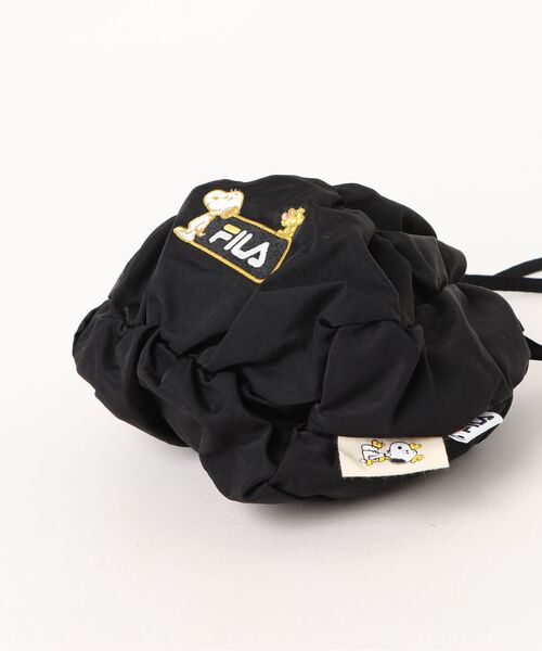 PEANUTS(ピーナッツ)の「【FILA】PEANUTS クシュクシュミニショルダーバッグ/ピーナッツ/コラボ(ショルダーバッグ・レディース・オフホワイト/ピンク/ブラック・FREE)」の5枚目の写真