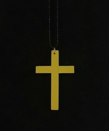 UP START（アップスタート）の「【MASHIRO】カラーウッドクロスモチーフボールチェーンネックレス/Y2K 平成ギャル 地雷系（MA/EK244）（ネックレス）」