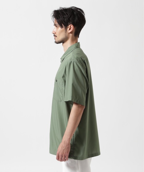 AVIREX（アヴィレックス）の「《WEB&DEPOT限定》ZIP UP WORK SHIRT "25" / ジップアップ ワーク半袖シャツ / AVIREX / アヴィレックス（シャツ/ブラウス・メンズ・ネイビー/ホワイト/オリーブ・MEDIUM/LARGE/X-LARGE/XX-LARGE）」の19枚目の写真