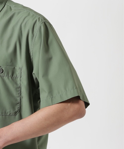 AVIREX（アヴィレックス）の「《WEB&DEPOT限定》ZIP UP WORK SHIRT "25" / ジップアップ ワーク半袖シャツ / AVIREX / アヴィレックス（シャツ/ブラウス・メンズ・ネイビー/ホワイト/オリーブ・MEDIUM/LARGE/X-LARGE/XX-LARGE）」の22枚目の写真