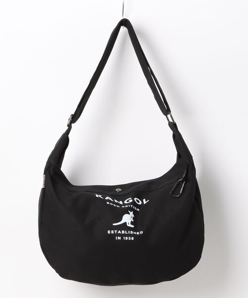 KANGOL(カンゴール)の「【 KANGOL / カンゴール 】 ビッグ キャンバス ショルダーバッグ(ショルダーバッグ・メンズ・オフホワイト/ホワイト系その他/ブラック・FREE)」の13枚目の写真