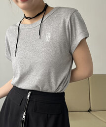 CAPRICIEUX LE'MAGE | 【デイリー使いに◎】ラウンドスリーブTシャツ(Tシャツ/カットソー)