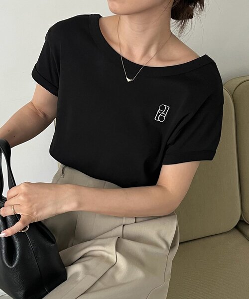 デイリー使いに◎】ラウンドスリーブTシャツ（Tシャツ