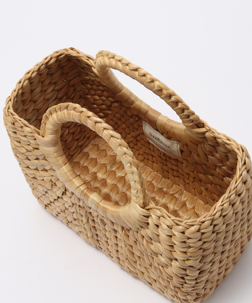 La TOTALITE（ラトータリテ）の「Srolanie/スロラニエ KABOB TRONG BAG S（かごバッグ・レディース・ベージュ・FREE）」の5枚目の写真