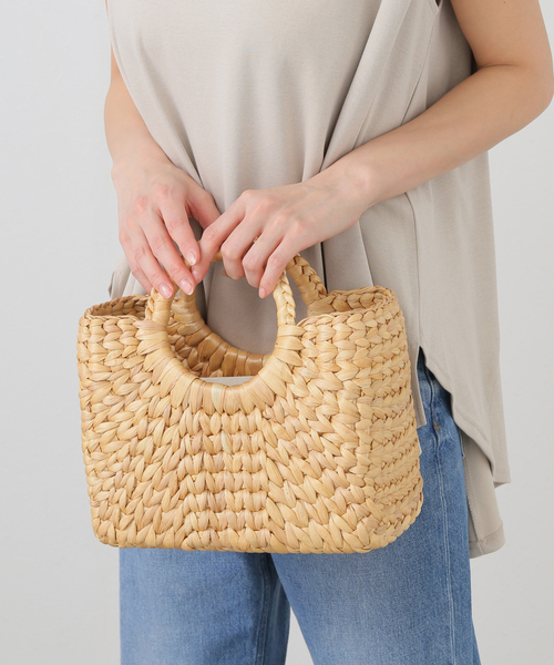 La TOTALITE（ラトータリテ）の「Srolanie/スロラニエ KABOB TRONG BAG S（かごバッグ・レディース・ベージュ・FREE）」の10枚目の写真