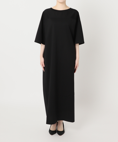 FRAMeWORK(フレームワーク)の「≪WEB限定追加≫コットンジャージーマキシワンピース 2(ワンピース・レディース・レッド/ブラック・36/38)」の6枚目の写真