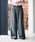 Adoon plainiAh[v[j́u3-TUCK HERRINGBONE WIDE SLACKS / 3^bNw{[ChoM[XbNXiXbNXjvb`R[O[