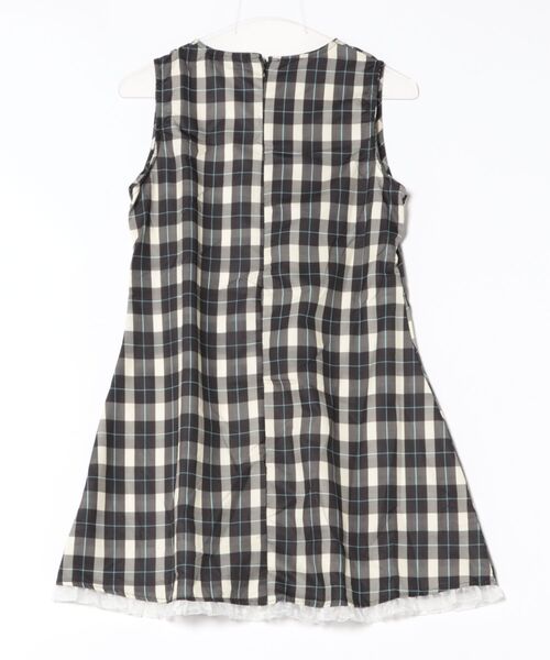 urge:(アージコロン )の「【URGE:】チェック柄 フリル ミニ丈 ワンピース(ワンピース・レディース・ネイビー・SMALL/MEDIUM/LARGE/X-LARGE)」の6枚目の写真