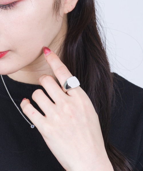 トムウッド　シルバーリング　17号 セール】【TOMWOOD/トムウッド】Mini Signet Cushion シルバー
