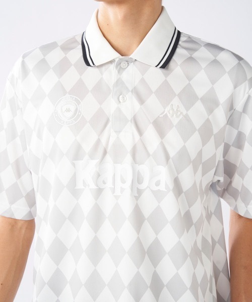 Kappa(カッパ)の「【Kappa/カッパ】半袖ユニフォームポロシャツ ゴルフ おしゃれなギフトに最適!(シャツ/ブラウス・メンズ・ブラック/ホワイト/ブルー・LARGE/X-LARGE/MEDIUM/XX-LARGE)」の10枚目の写真