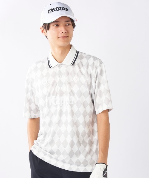 Kappa(カッパ)の「【Kappa/カッパ】半袖ユニフォームポロシャツ ゴルフ おしゃれなギフトに最適!(シャツ/ブラウス・メンズ・ブラック/ホワイト/ブルー・LARGE/X-LARGE/MEDIUM/XX-LARGE)」の11枚目の写真