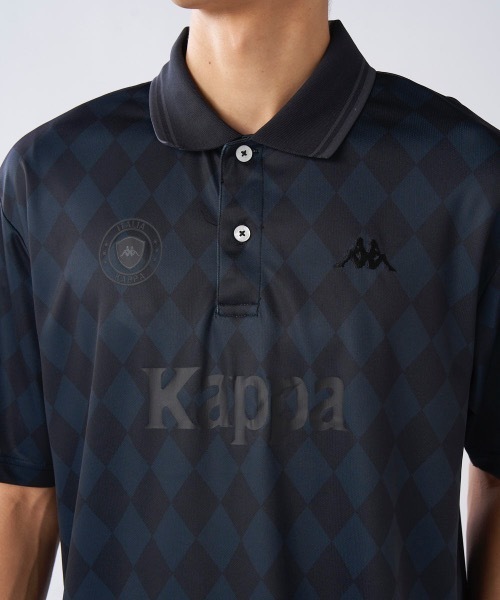 Kappa(カッパ)の「【Kappa/カッパ】半袖ユニフォームポロシャツ ゴルフ おしゃれなギフトに最適!(シャツ/ブラウス・メンズ・ブラック/ホワイト/ブルー・LARGE/X-LARGE/MEDIUM/XX-LARGE)」の19枚目の写真