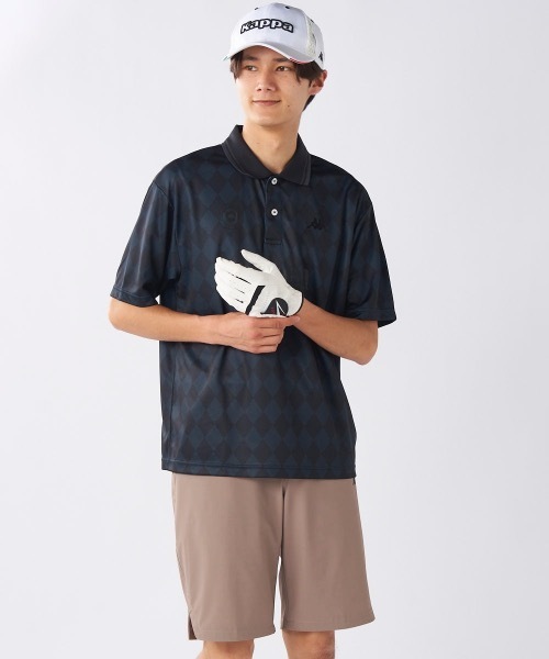 Kappa(カッパ)の「【Kappa/カッパ】半袖ユニフォームポロシャツ ゴルフ おしゃれなギフトに最適!(シャツ/ブラウス・メンズ・ブラック/ホワイト/ブルー・LARGE/X-LARGE/MEDIUM/XX-LARGE)」の22枚目の写真
