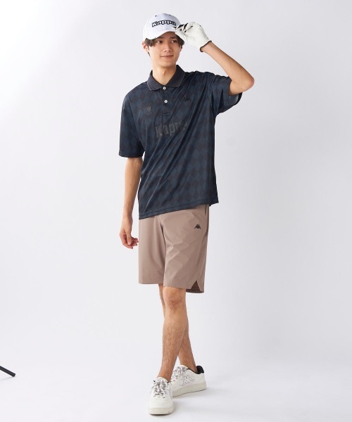 Kappa(カッパ)の「【Kappa/カッパ】半袖ユニフォームポロシャツ ゴルフ おしゃれなギフトに最適!(シャツ/ブラウス・メンズ・ブラック/ホワイト/ブルー・LARGE/X-LARGE/MEDIUM/XX-LARGE)」の4枚目の写真